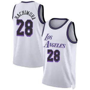Los Angeles Lakers Swingman White Rui Hachimura 2022/23 City Edition Jersey - Youth