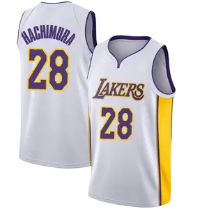 Los Angeles Lakers Swingman White Rui Hachimura Jersey - Association Edition - Youth