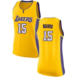 Los Angeles Lakers Swingman Yellow Austin Reaves Jersey - Icon Edition - Women's