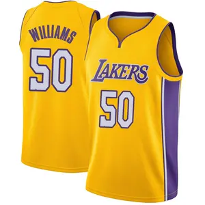 Los Angeles Lakers Swingman Yellow Nate Williams Jersey - Icon Edition - Youth